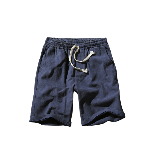 OLD MONEY linen beach shorts